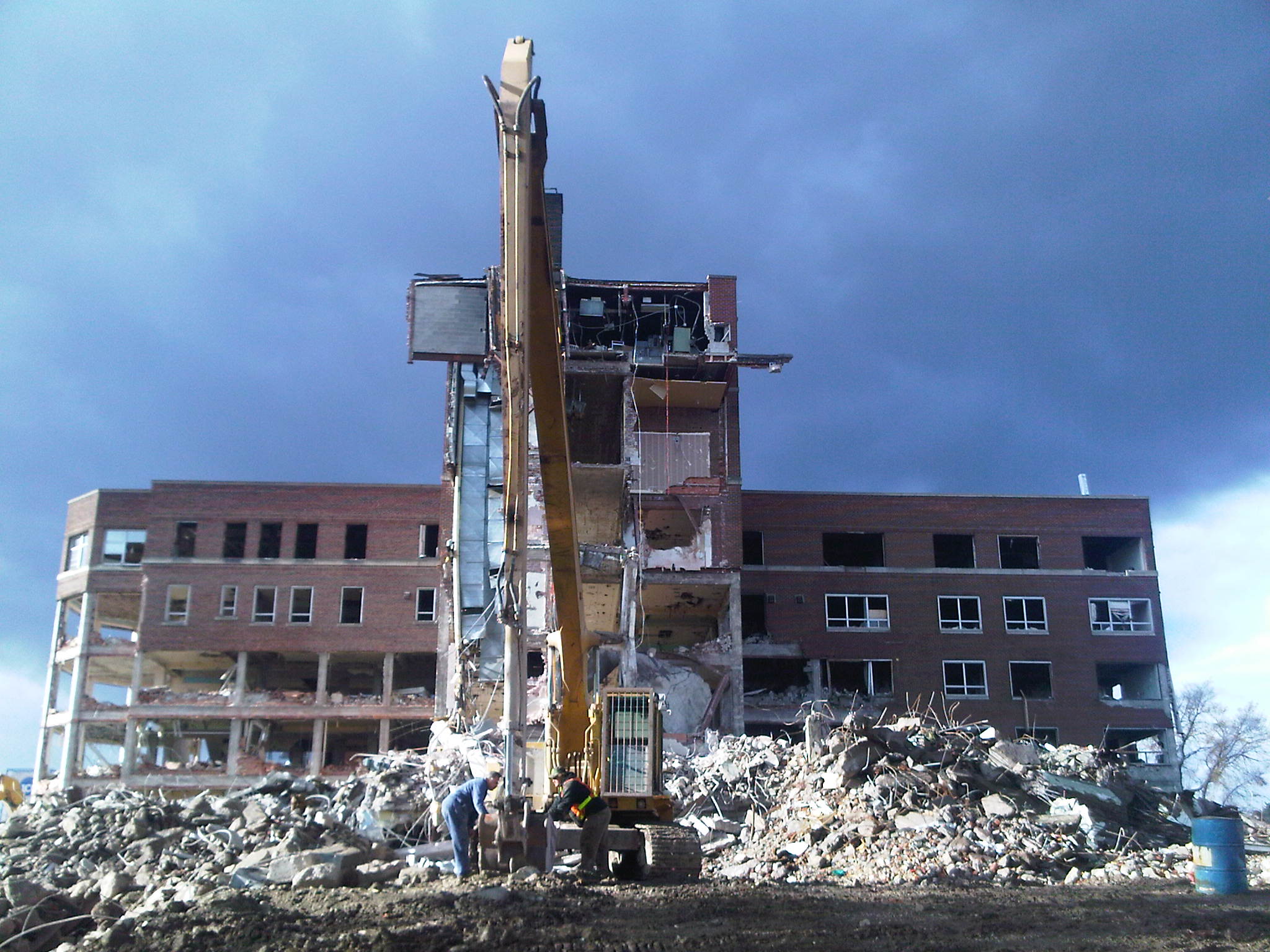Port Arthur General Hospital Demolition